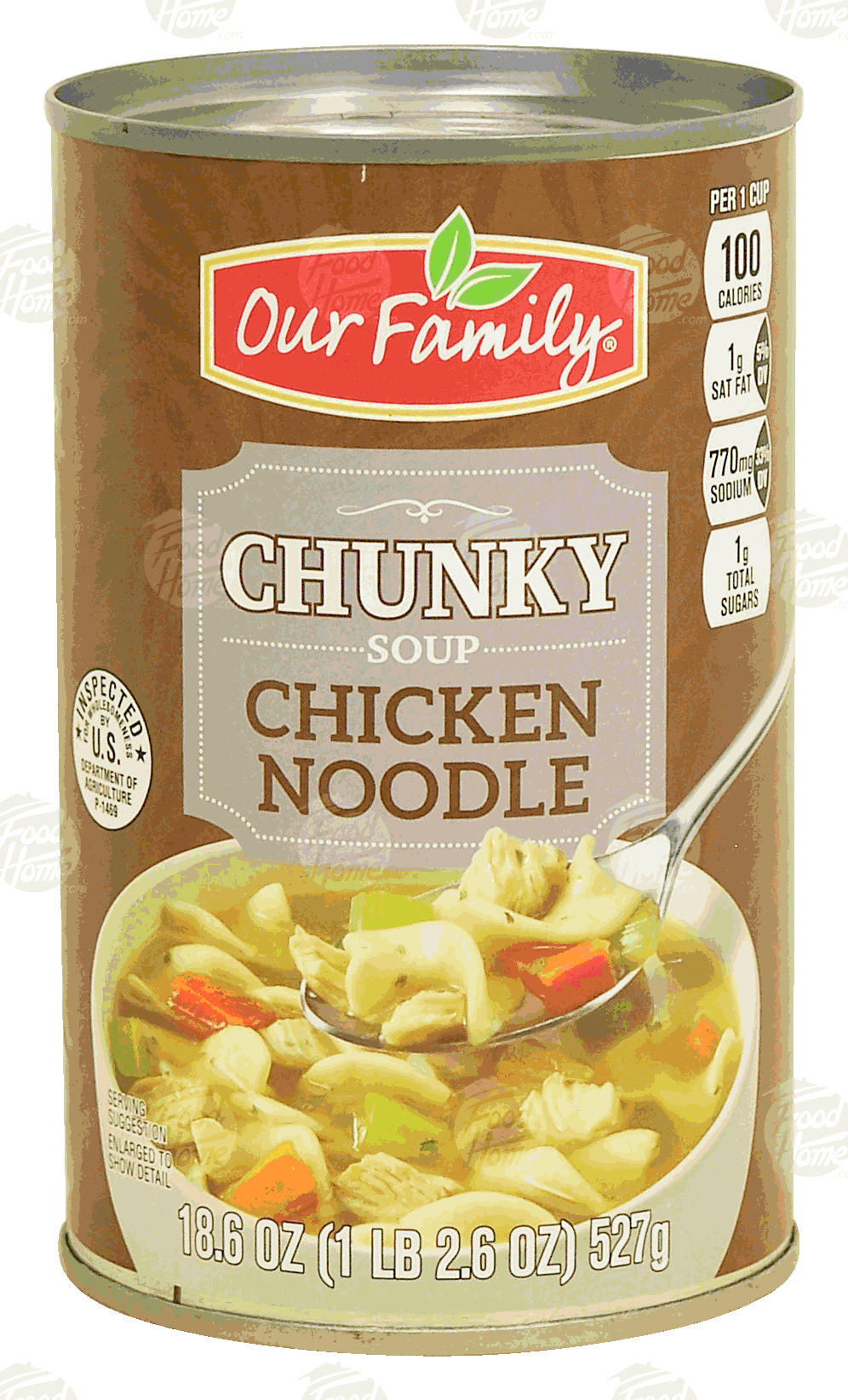 Our Family Chunky chicken noodle soup Full-Size Picture